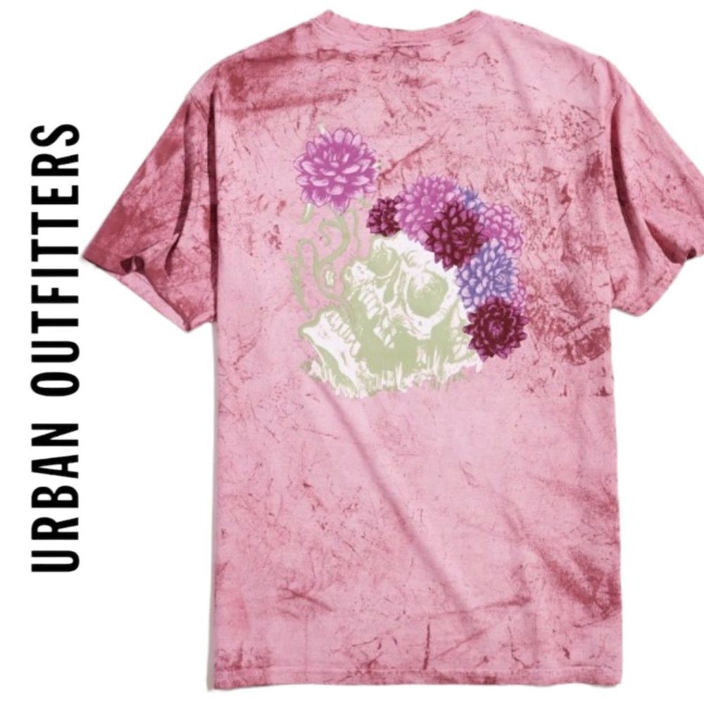 NEW Dark Seas Urban Outfitters UO Dead & Gone Tie-Dye Shirt T-Shirt Tee S